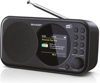 dr-p320(bk) tragbares Digitalradio - Sharp