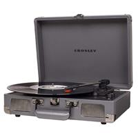 Crosley Cruiser Deluxe Record Player in Case (Slate)