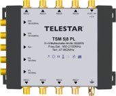 telestar TSM 5/8 PL - Mit dem  TSM 5/8 PL können vier verschiedene Satelliten-ZF-Ebenen sowie terrestrische TV-Signale auf bis zu acht Teilnehmer verteilt werden. Somit steht jedem Teilne