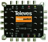 televes MS512C Nevoswitch - Sehr kompakt, flexibel und mit einem Gussgehäuse hergestellt - Geringer Stromverbrauch, dadurch ökonomischer Betrieb (Receiverpowered) - Ein 12dB-Pegelsteller pro