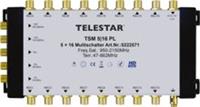 telestar TSM 5/16 PL - Mit dem  TSM 5/16 PL können vier verschiedene Satelliten-ZF-Ebenen sowie terrestrische TV-Signale auf bis zu acht Teilnehmer verteilt werden. Somit steht jedem Teil