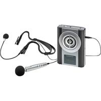 Monacor WAP-8 Hand Sprach-Mikrofon inkl. Windschutz, inkl. Tasche, inkl. Kabel