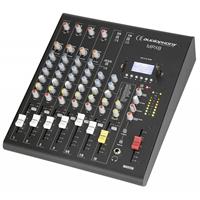 Audiophony MPX8 8-kanaals PA mixer en mediaspeler