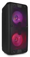 Fenton SBS65 50W Active Full-Range 2x 4-inch Speaker with LED Lighting