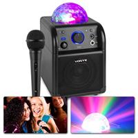 Vonyx SBS50B Karaoke set met microfoon, Bluetooth en lichteffect