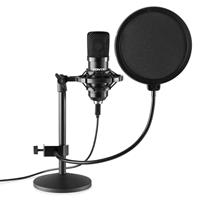 CMTS300 USB Studio microfoon met tafelstandaard - Zwart