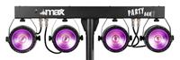 MAX Partybar11 lichtset - 4x 20W COB Par + statief