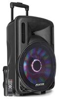 Fenton FT12LED 700W Active Mobile 12" Speaker with LED Show