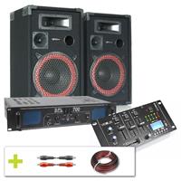 Vonyx SkyTec Complete 700W DJ Installatie met Bluetooth en USB