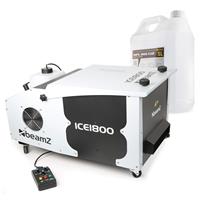 BeamZ ICE1800 rookmachine laaghangende rook met 5 liter rookvloeistof