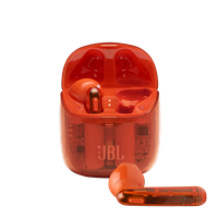 JBL draadloze in-ear oordoppen T225TWS Ghost Edition (Oranje)