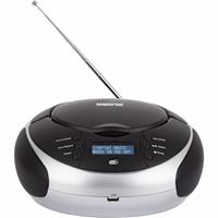 IMPERIAL DABMAN PBB 2 CD-Player (DAB+, FM-Radio, AUX-Eingang, USB, MP3 Player, LC-Display, Netz- oder Batteriebetrieb)