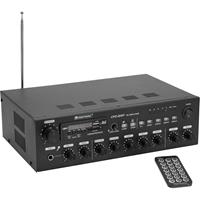 omnitronic CPZ-120P ELA ELA-Verstärker 120W 4-Kanal 4-Zonen