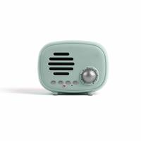 LIVOO Lautsprecher Bluetooth FM-Radio Mini-Retro TES202B blau-'62247044'