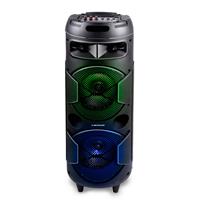 Dunlop Bluetooth Speaker - Draagbaar - 2x10 Watt - Microfoonaansluiting - Fm Radio