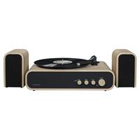 Crosley Gig Natural Turntable with Speakers (Natural)