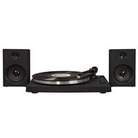 Crosley T150 Turntable with External Speakers and Bluetooth (Black)