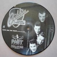 The Crystalairs - Love You Too Much - Winter In Kanada (7inch, 45rpm, SC, Picture Single)
