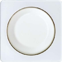 Elso 207010 - Cover plate for dimmer cream white 207010