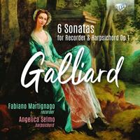 Edel Germany GmbH / Brilliant Classics Galliard:6 Sonatas For Recorder & Harpsichord Op.1