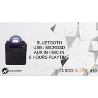 N-Gear Disco Block 410 Portable Bluetooth Disco / Karaoke Speaker Karaoke-Anlage