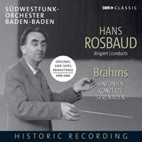 Naxos Deutschland Musik & Video Vertriebs-GmbH / Poing Hans Rosbaud dirigiert Brahms