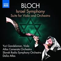 Naxos Deutschland Musik & Video Vertriebs-GmbH / Poing Israel Symphony/Suite for Viola