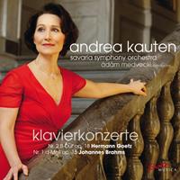 Andrea Kauten - Hermann Goetz/Johannes Brahms: Klavierkonzerte CD