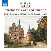 Naxos Deutschland Musik & Video Vertriebs-GmbH / Poing Sonaten für Violine und Klavier Vol.3