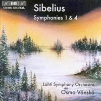 Jean Sibelius - Symphonies 1 & 4 CD