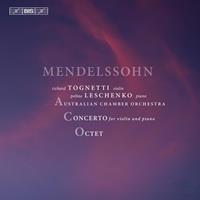 Richard Tognetti - Mendelssohn: Concerto for Violin and Piano/Octet CD