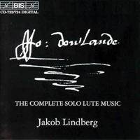 Jakob Lindberg - Complete Lute Works (Lindberg) CD