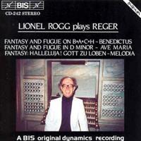 Rogg - Lionel Rogg Plays Reger (Rogg) CD