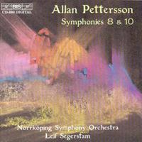 Petterss - Symphonies Nos. 8 and 10 (Segerstam, Norrkoping So) CD