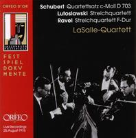 Naxos Deutschland Musik & Video Vertriebs-GmbH / Poing Quartettsatz D 703/Streichquartett B-Dur op.130/+