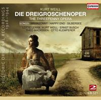 Naxos Die Dreigroschenoper.The Threepenny Opera 2 Audio-CDs