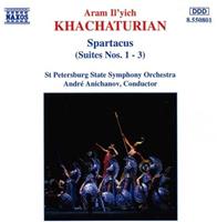 Naxos Deutschland Musik & Video Vertriebs-GmbH / Poing Spartacus-Suite 1+2+3