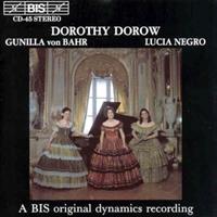 Various Composers - Music for Coloratura Soprano, Flute... (Dorow, Bahr, Negro) CD