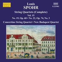 Naxos Deutschland Musik & Video Vertriebs-GmbH / Poing Sämtliche Streichquartette Vol.15