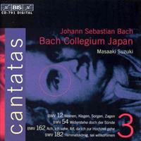 Johann Sebastian Bach - Bach/cantatas - Vol 3 CD