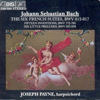 Bach, Johann Sebastian - French Suites (Payne) CD