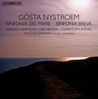 Malena Ernman - Gosta Nystroem: Sinfonia Del Mare/Sinfonia Breve CD