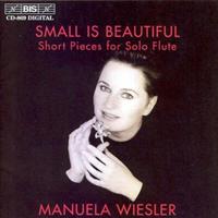 Manuela Wiesler - Small Is Beautiful CD