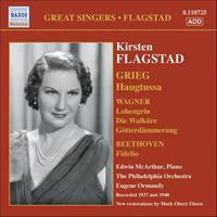 Naxos Deutschland Musik & Video Vertriebs-GmbH / Poing Flagstad Singt Grieg/Wagner