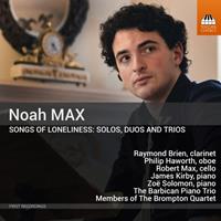 Naxos Deutschland GmbH / TOCCATA CLASSICS Songs Of Loneliness: Solos,Duos And Trios