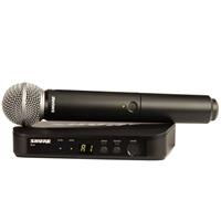 Shure BLX24 - PG58 (K14, 614-638 MHz) Funk-Mikrofon-Set