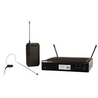 Shure BLX14R-MX53 (K14, 614-638 MHz) Funksystem mit OhrbÃ¼gelmikrofon und RackempfÃnger, Farbe T