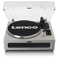 Lenco Lenco LS-440GY Plattenspieler mit 4 Lautsprechern