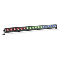 BeamZ LCB183 DMX LED bar met 18x 4W RGB LED's in 3 secties