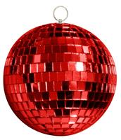 7even Discokugel 10cm Rot / Mirrorball 10cm Red